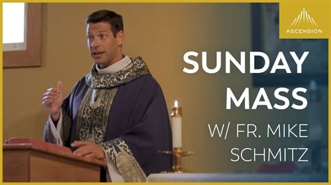 fr mike schmitz|fr mike schmitz sunday mass today.